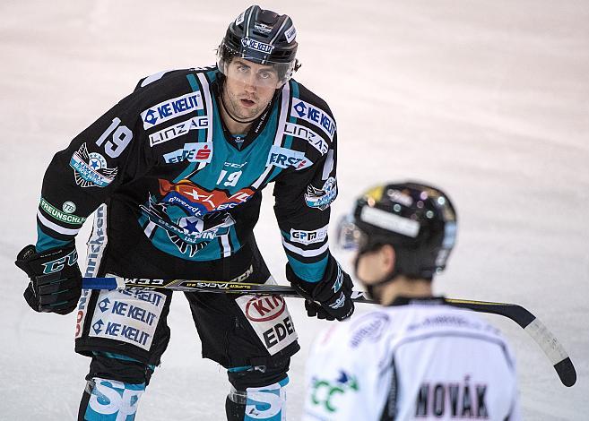 Joel Broda (EHC Liwest Black Wings Linz)  EHC Liwest Black Wings Linz vs HC Orli Znojmo