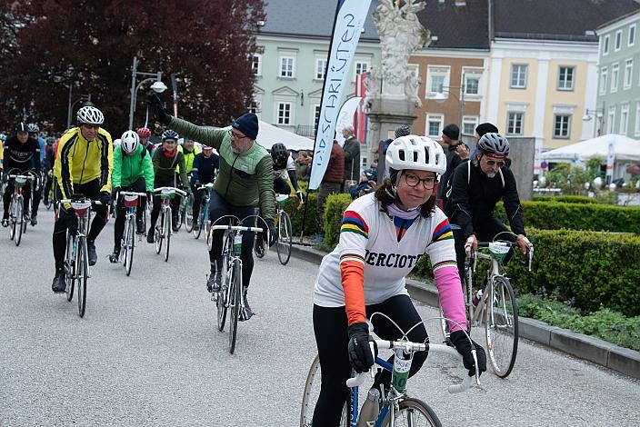 Rennrad, Frühling, Kirschblüten Radklassik, Oberösterreich, 