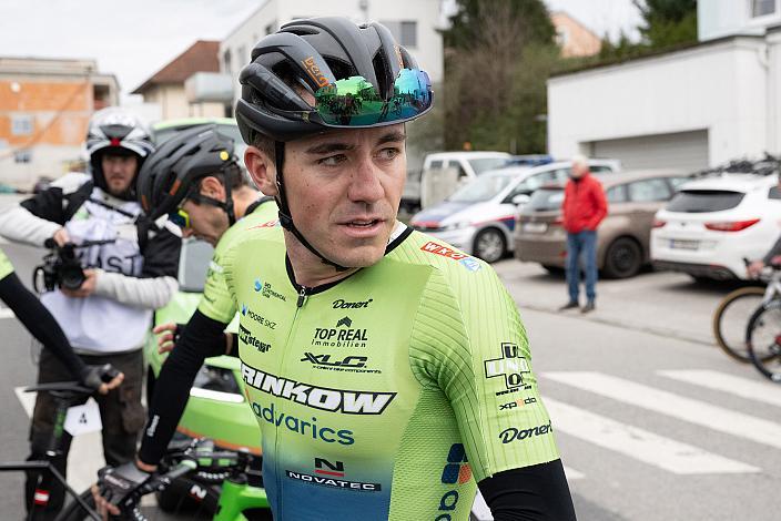 Sieger Riccardo Verza (ITA, Hrinkow Advarics) Herren Elite, U23, Radliga, 62. Radsaison-Eröffnungsrennen Leonding, Oberösterreich