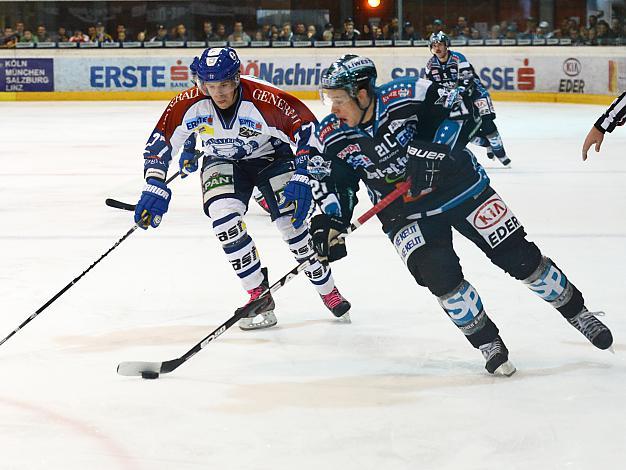 Philipp Lukas, Linz EHC Liwest Black Wings Linz vs KHL Medvescak Zagreb