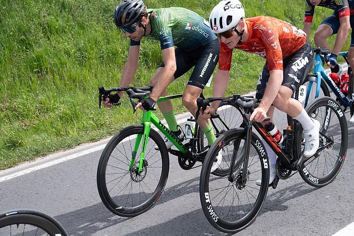 Jonas Rapp (GER, Hrinkow Advarics), Sebastian Putz (AUT, Tirol KTM Cycling Team) Herren Elite, U23, Road Cycling League Austria, 62. Raika Kirschbluetenrennen, Wels, Oberösterreich