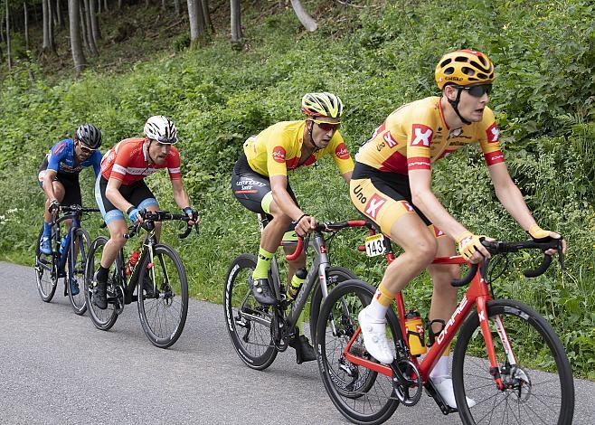 Jannik Steimle (GER, Team Vorarlberg Santic) , Stephan Rabitsch (AUT, Team Felbermayr Simplon Wels) 3. Etappe Traun - Ternberg, Radsport 10. Int. OOE Rundfahrt  