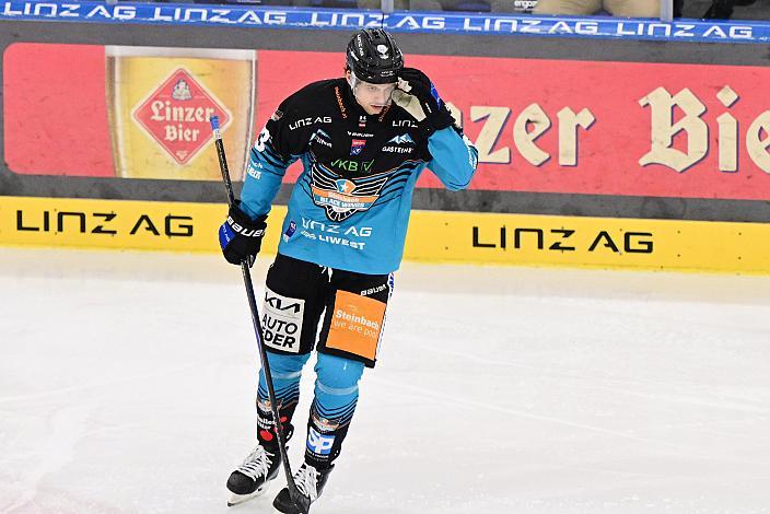 Patrick Söllinger (Steinbach Black Wings Linz) 33. Runde ICE, Steinbach Black Wings Linz vs HC Innsbruck, Linz AG Eisarena 