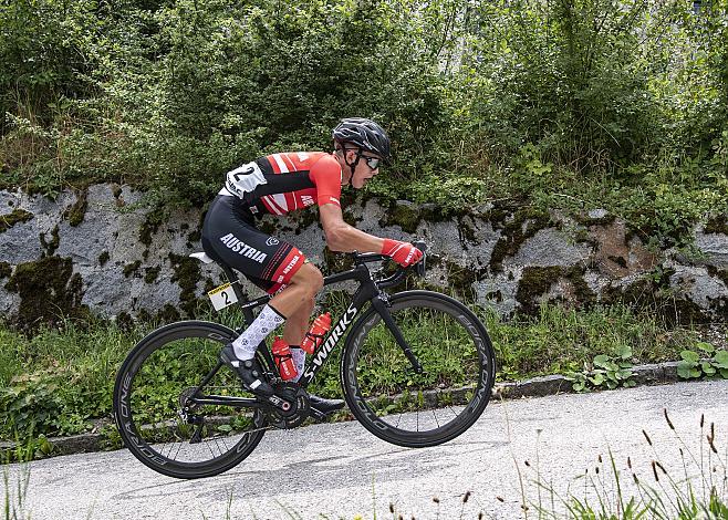 Maximilian Kabas (AUT) 3. Etappe Bad Wimsbach - Gmundner Berg, OberÃ¶sterreich Junioren Rundfahrt