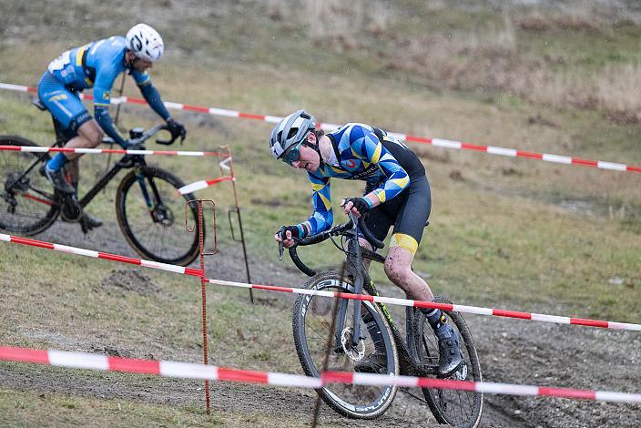 2. Platz Philipp Heigl (AUT, Team Bikestore). Rad Cyclo Cross, ÖSTM/ÖM Querfeldein  Langenzersdorf, Seeschlacht