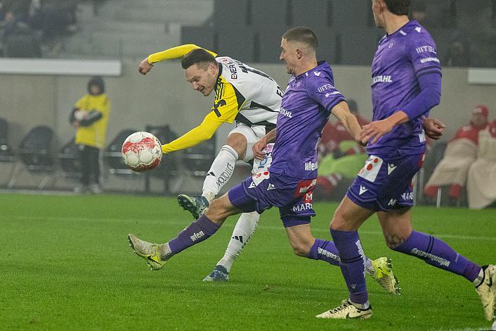 Maximilian Entrup (LASK), Reinhold Ranftl (FK Austria Wien) Fussball LASK vs Austria Wien  ,Bundesliga 2024 - 2025