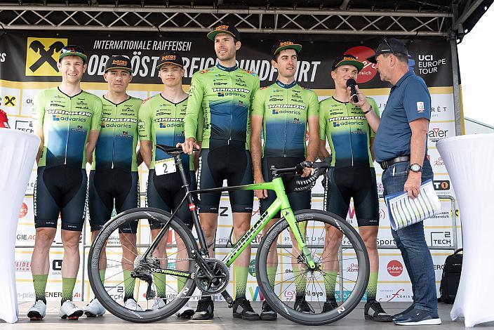 Team Hrinkow Advarics 3. Etappe St.Florian/Asten  - Hinterstoder, Int. Raiffeisen Oberösterreich Rundfahrt UCI Kat. 2.2
