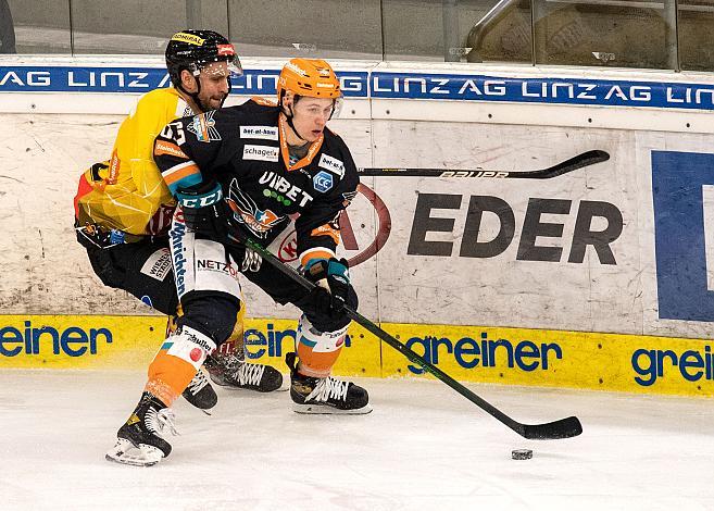 Niklas Bretschneider (Steinbach Black Wings 1992) Black Wings Linz vs spusu Vienna Capitals , Eishockey, Bet at Home ICE Hockey League