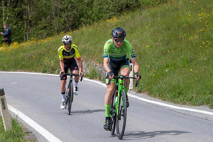 Alexis Guerin (FRA, Team Vorarlberg), Jaka Primozic (SLO, Hrinkow Advarics) Herren Elite, U23, Radliga, GP Vorarlberg, Nenzing