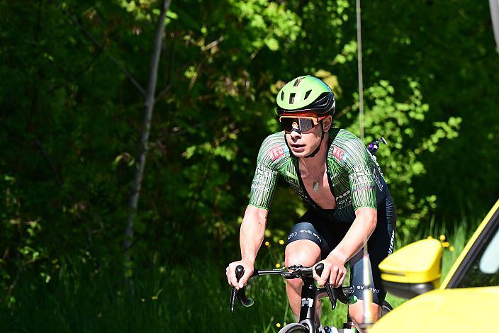 Die Ausreisser mit Josef Dirnbauer (AUT, Hrinkow Advarics), Luis Straßer, (GER, RUN&RACE-Solarpur) Herren Elite, U23, Road Cycling League Austria, 15. GP Vorarlberg