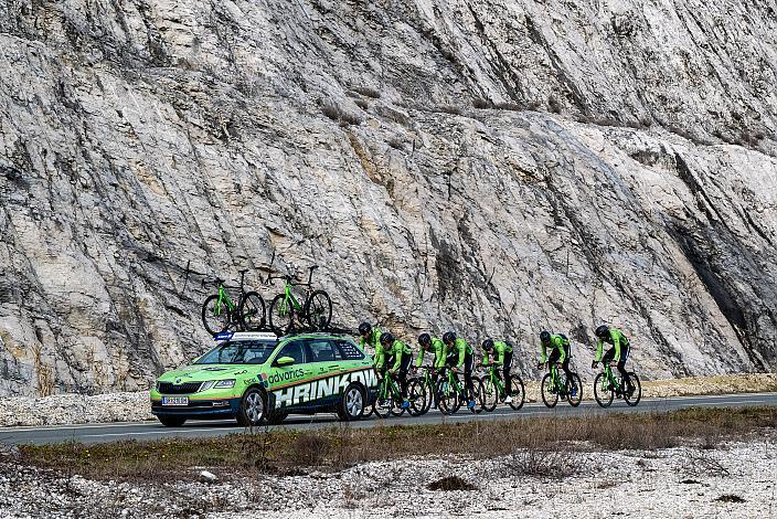 Marvin Hammerschmid (AUT), Raphael Hammerschmid (AUT), Jonas Rapp (GER), Johannes Rechenauer (GER), Riccardo Verza (ITA), Jaka Primozic (SLO), Michael Konczer (AUT), Stefan Kovar (AUT), Trainingscamp Porec, Kroatien, Team Hrinkow Advarics Cycleang, UCI Continental Team, 