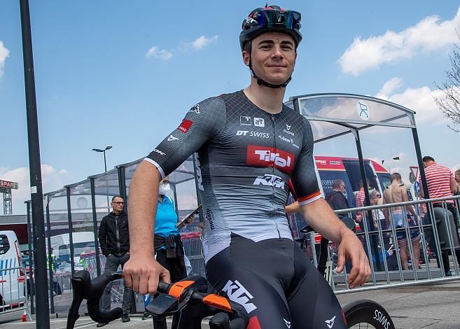 Sieger Matevz Govekar (SLO, Tirol KTM Cycling Team) Elite Herren, 69. Kirschblütenrennen Wels, Oberösterreich 