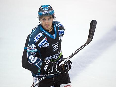 Fabio Hofer, Linz, EHC Liwest Black Wings Linz vs EC Red Bull Salzburg