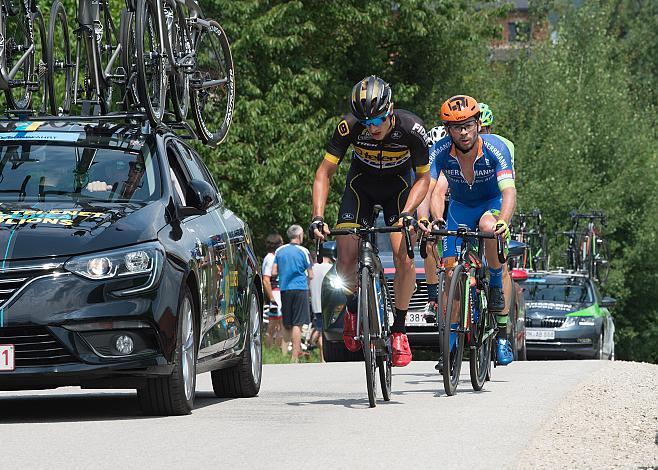 Quinten Hermans (BEL, Telenet Fidea Lions), Christian Mager (GER, Herrmann Radteam)  4. Etappe Traun - Ternberg