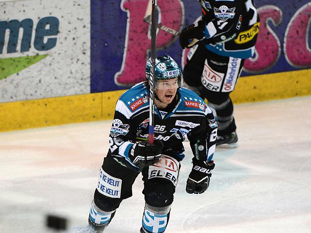 Rob Hisey, Linz scort, EHC Liwest Black Wings Linz vs HC Orli Znojmo