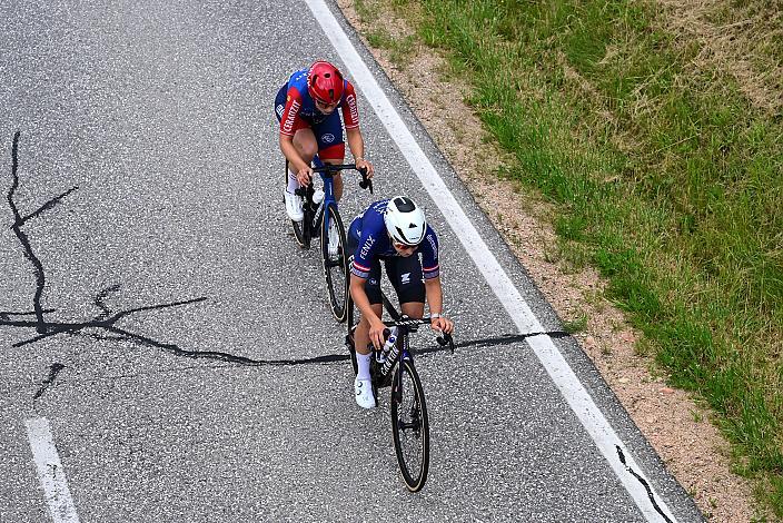 Kathrin Schweinberger (AUT, CERATIZIT - WNT Pro Cycling Team) , Christina Schweinberger (AUT, Fenix-Deceuninck)  ÖM Staatsmeisterschaft, Strassenrennen, Königswiesen OÖ