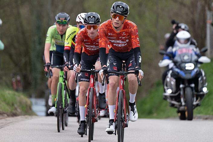 Marco Schrettl (AUT, Tirol KTM Cycling Team), Alexander Hajek (AUT, Tirol KTM Cycling Team) Herren Elite, U23, Radliga, 62. Radsaison-Eröffnungsrennen Leonding, Oberösterreich