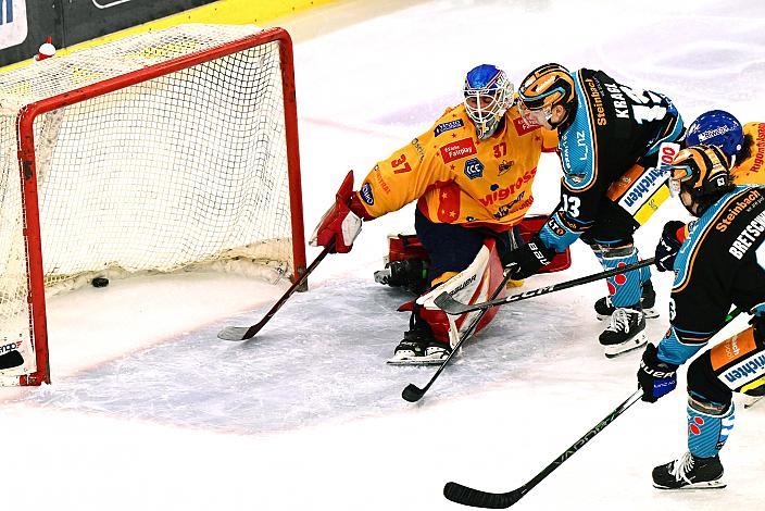  Gerd Kragl (Steinbach Black Wings Linz) trifft zum 1 zu 0, Win2Day ICE Hockey League,  Steinbach Black Wings Linz vs Migross Supermercati Asiago Hockey,  Linz AG Eisarena 