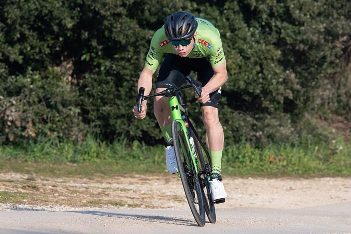 Stefan Kovar (AUT, Hrinkow Advarics) Trainingscamp Porec, Kroatien, Team Hrinkow Advarics Cycleang, UCI Continental Team, 