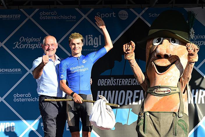 Punktebester und 3. Platz Marko Cickaric (SRB, Lotus Team),  (2. Etappe,  51. Int. Oberösterreich Junioren Rundfahrt, Eberstalzell - Eberstalzell