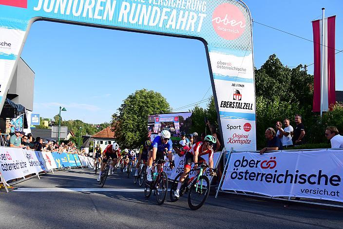 Niklas Wiesmayr (AUT, Österreich), 2. Etappe,  51. Int. Oberösterreich Junioren Rundfahrt, Eberstalzell - Eberstalzell
