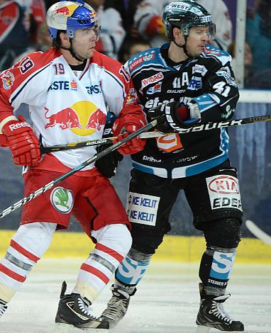 Curtis Murphy, Linz und Justin Keller, Salzburg, Red Bull Salzburg vs Liwest Black Wings Linz