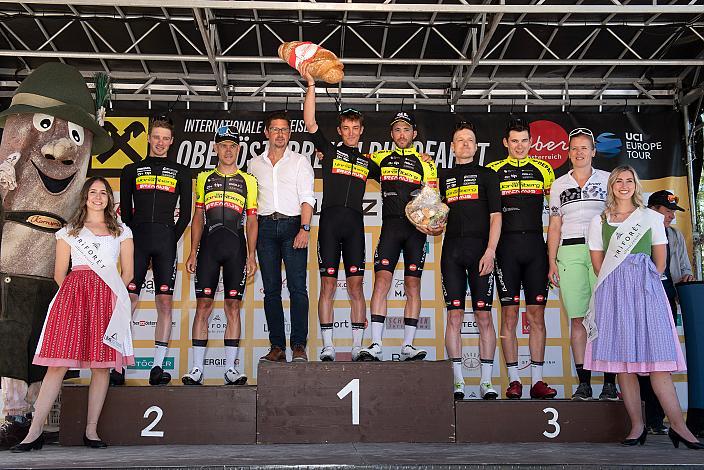 Sieger Teamwertung Team Vorarlberg St.Florian, Asten - Resort Hinterstoder, Höss, Int. Raiffeisen Oberösterreich Rundfahrt UCI Kat. 2.2