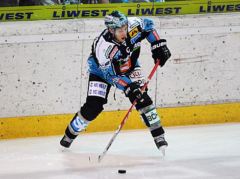 Philipp Lukas, Linz, EHC Liwest Black Wings Linz vs. EC KAC