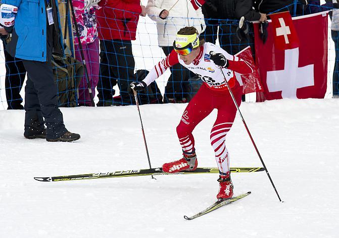 #53 Johannes Duerr, AUT, Nordische Ski WM 2013, Val di Fiemme, Tesero, 15km Herren