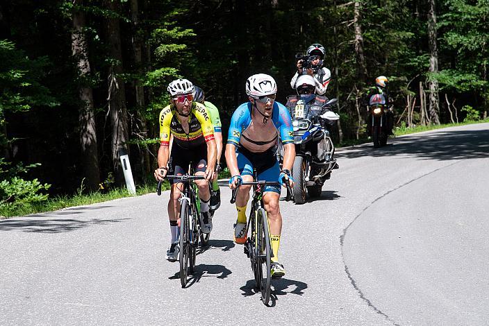 Alexis Guerin (FRA, Team Vorarlberg), Jack Burke (CAN, Team Felbermayr Simplon Wels) , St.Florian, Asten - Resort Hinterstoder, Höss, Int. Raiffeisen Oberösterreich Rundfahrt UCI Kat. 2.2