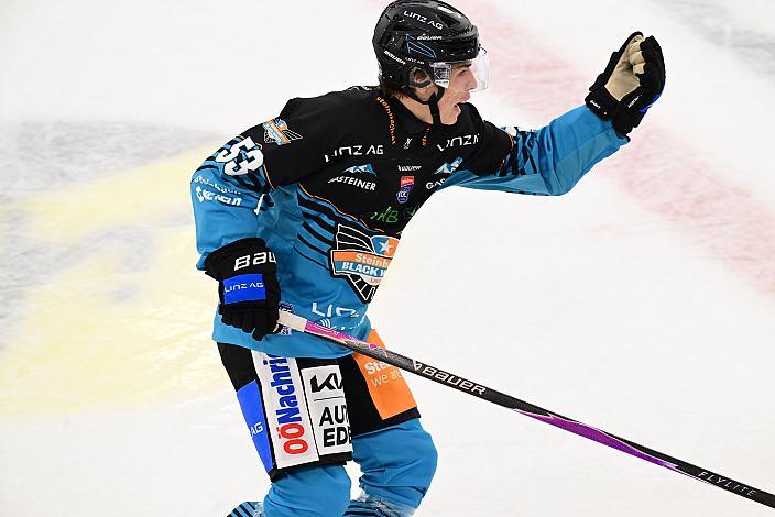 Paul Eder (Steinbach Black Wings), 23. Runde ICE, Steinbach Black Wings Linz vs HCB Suedtirol Alperia, Linz AG Eisarena 