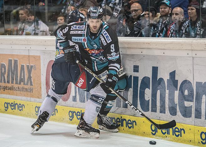 Rick Schofield (EHC Liwest Black Wings Linz) EHC Liwest Black Wings Linz vs Fehervar AV 19