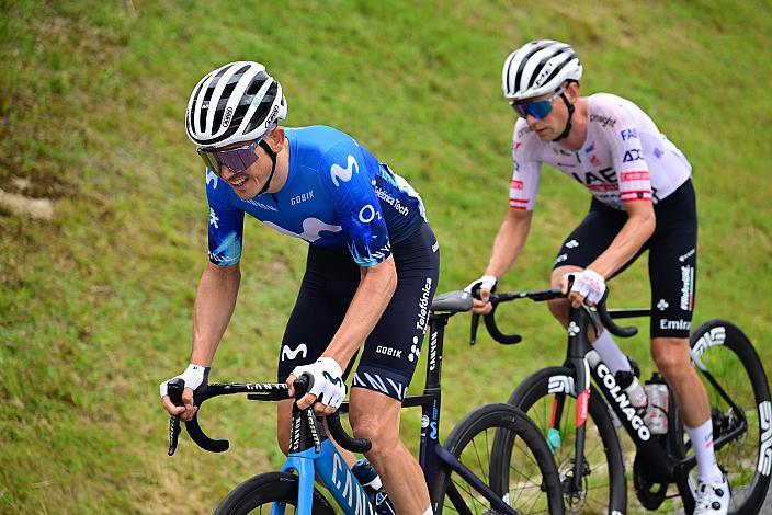Gregor Mühlberger (AUT, Movistar Team), Felix Grossschartner (AUT, UAE Team Emirates) ÖM Staatsmeisterschaft, Strassenrennen, Königswiesen OÖ
