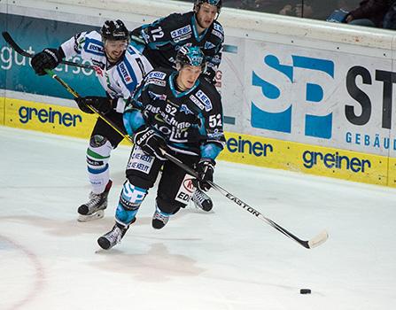 Laurens Ober (EHC Liwest Black Wings Linz), EHC Liwest Black Wings Linz vs HDD TELEMACH Olimpija Ljubljana, Laibach