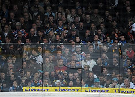 Finale 4 volles Haus in Linz Liwest Black Wings Linz vs EC Red Bull Salzburg