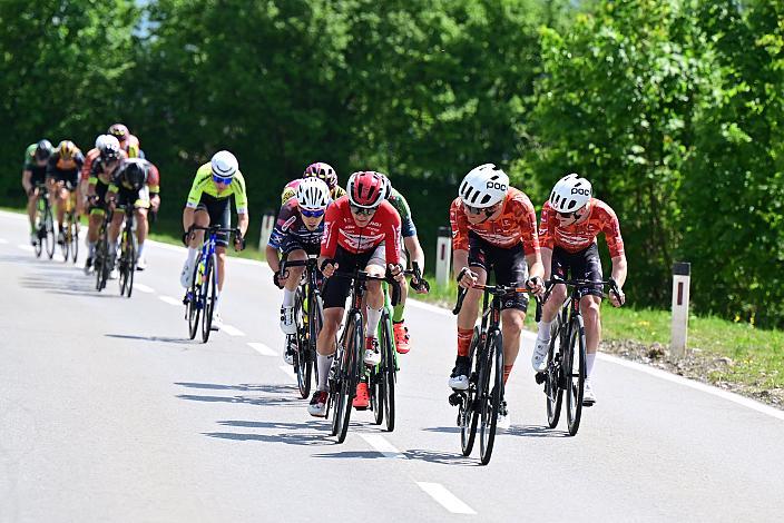 Hermann Pernsteiner (AUT, Team Felt - Felbermayr), Martin Messner (AUT, WSA KTM Graz pb Leomo), Marco Schrettl (AUT, Tirol KTM Cycling Team), Sebastian Putz (AUT, Tirol KTM Cycling Team) Herren Elite, U23, Road Cyling League Austria, Radliga, GP Vorarlberg, Nenzing