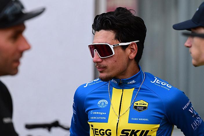 Gesamtführender Elias Wändel (SWE, JEGG-SKIL-DJR) 1. Etappe,  51. Int. Oberösterreich Junioren Rundfahrt, Marchtrenk - Marchtrenk
