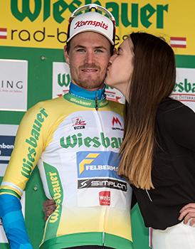Stephan Rabitsch, AUT (Team Felbermayr Simplon Wels), Führender der Radbundesliga
Stephan Rabitsch, AUT (Team Felbermayr Simplon Wels), FÃ¼hrender der Radbundesliga