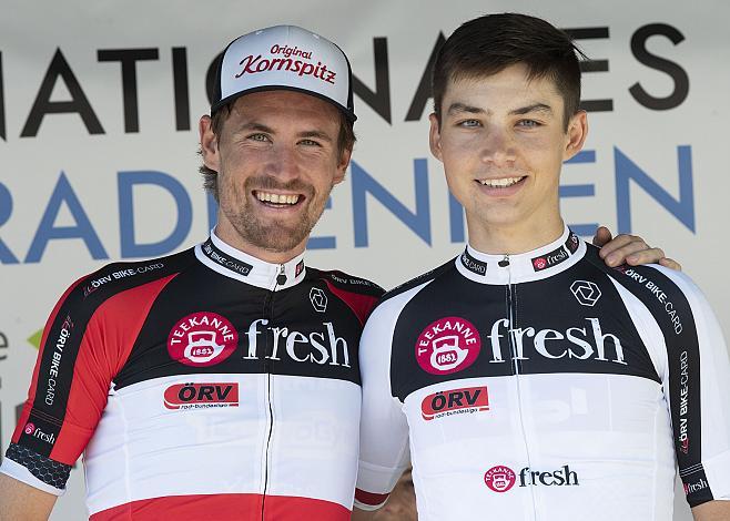 Stephan Rabitsch (AUT, Team Felbermayr Simplon Wels), Markus Wildauer (AUT, Tirol KTM Cycling Team) Rad 21. GP Judendorf-Strassenegel