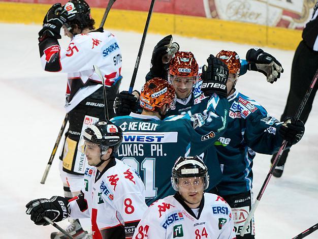 Linz feiert, EHC Liwest Black Wings Linz vs HC TWK Innsbruck