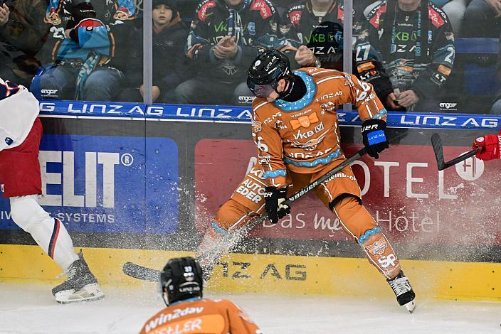 Stefan Gaffal (Steinbach Black Wings Linz) 30. Runde ICE, Steinbach Black Wings Linz vs EC Red Bull Salzburg, Linz AG Eisarena 