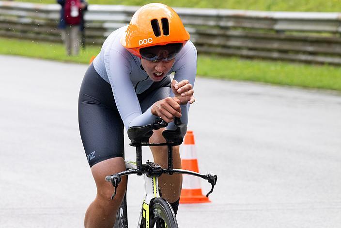 Siegerin Anna Kofler (AUT, URC Veloblitz)  MYGYM Race am Salzburg Ring, Zeitfahren, Road Cycling League Austria, Cycling Austria, Damen Elite,