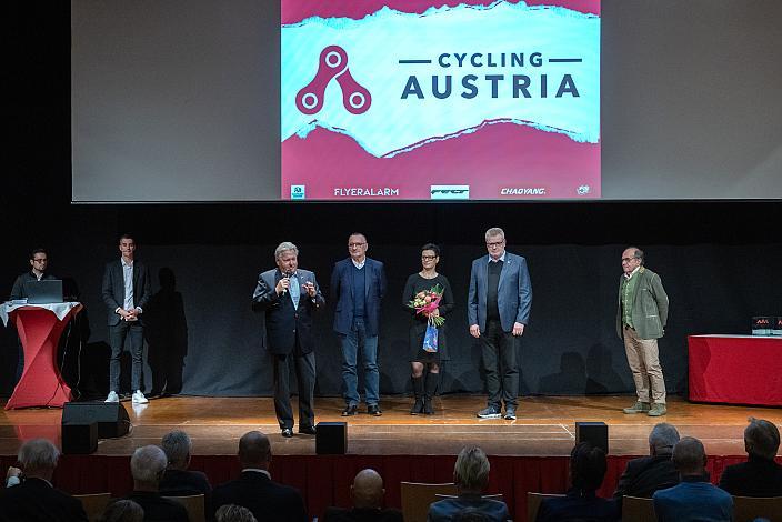 Harald J. Mayer (ÖRV, Präsident Österreichischer Radsportverband) Cycling Austria, 2023 Cup Ehrungen, Radsport