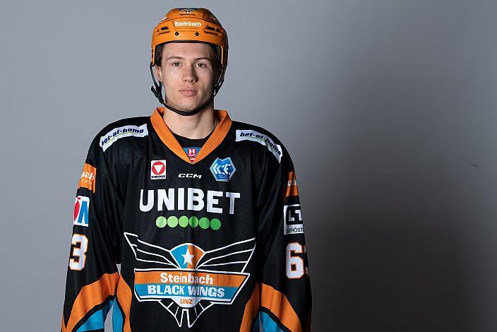 Niklas Bretschneider (Steinbach Black Wings Linz) Steinbach Black Wings Linz, bet-at-home ICE Hockey League