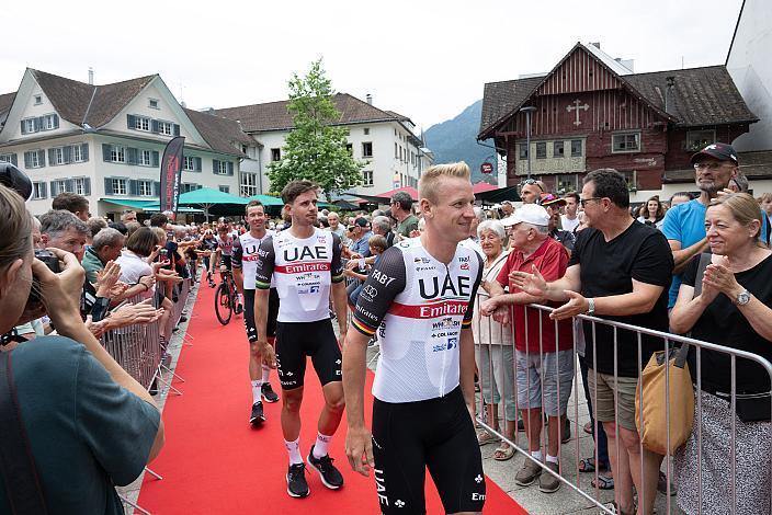Pascal Ackermann (GER, UAE Team Emirates) 72. Tour of Austria, Präsentation der Teams, Dornbirn