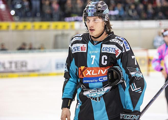 Brian Lebler (EHC Liwest Black Wings Linz) EHC Liwest Black Wings Linz vs EKHL Medvescak Zagreb