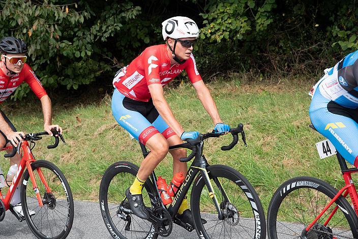 Radliga Gesamsieger Moran Vermeulen (AUT, Team Felbermayr Simplon Wels) im Flyeralarm Trikot, Mühlviertler Hügelwelt Classic, Strassenrennen Königswiesen, Radsport