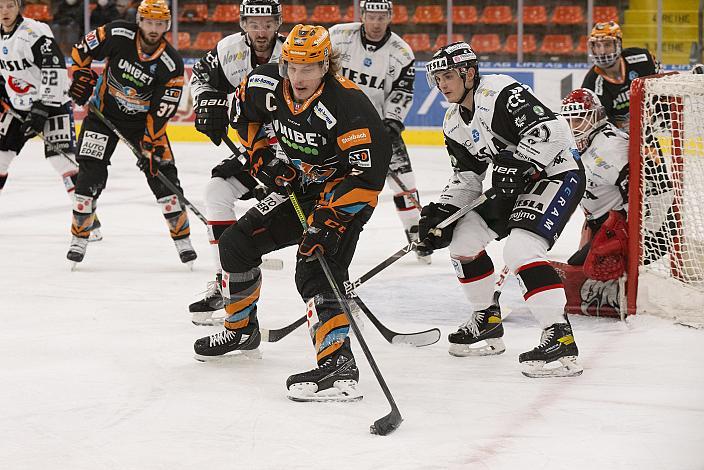 Brian Lebler (Steinbach Black Wings Linz) Steinbach Black Wings Linz vs Tesla Orli Znojmo, bet-at-home ICE Hockey League