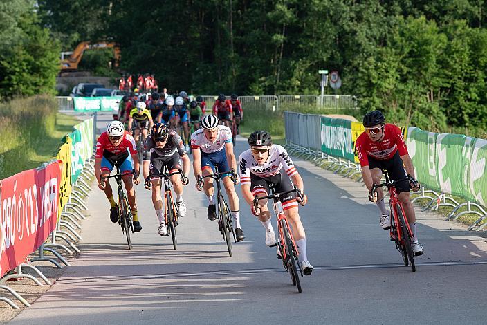 Valentin Götzinger (AUT, WSA KTM Graz), Daniel Auer (AUT, WSA KTM Graz)  , Herren Elite, GP Gössendorf- ÖRV Radliga ÖM Kriterium
