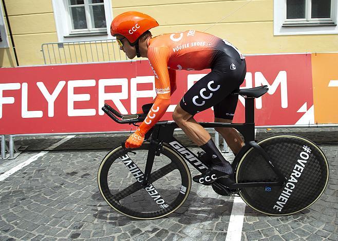  Riccardo Zoidl (AUT, CCC Team) Prolog Wels, Zeitfahren, 71. Ã–sterreich Rundfahrt, Tour of Austria (UCI 2.1)